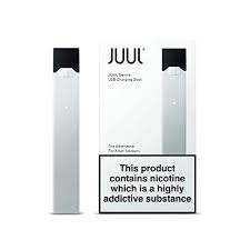 Charging case，portable battery pack,portable charging device with charging cable, pod storage holder stay true to your nespresso with these classic nespresso pods. Buy Juul Device Kit Silver E Cigarette No Juul Pods Included Online In Mauritius B07ml3v278
