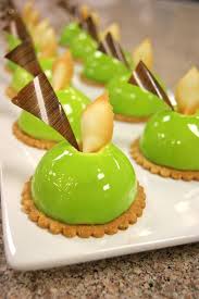 Apple Mouse Domes Fancy Desserts Gourmet Desserts Mini Desserts