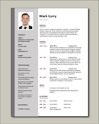 Make a cv that attracts job offers. Safety Officer Resume Health Sample Template Job Description Compliance Issues