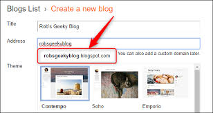 1 create a blogger account to get started. How To Start A Blog Using Google Blogger