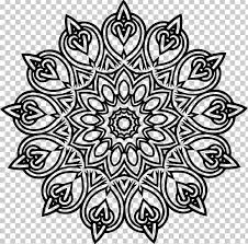 With its bold, modern, oversized floral pattern and contrasting white background, this duvet cover and matching shams will enliven your room and. Black And White Floral Design Art Pattern Png Clipart Art Black Black And White Circle Flora