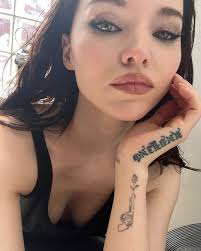 Dove Cameron Tattoo for Cameron Boyce