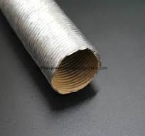 Power Steering Line Pressure Hose Thermal Protection Aluminized Sleeve Heat  Reflective Aluminum Flexible Heat Shield