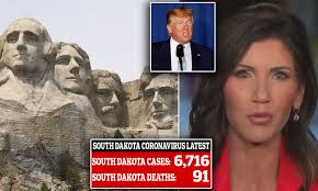 In south dakota, you won't find the restrictions that hold companies back in other places. South Dakota Governor Says There Will No Masks Or Social Distancing When Trump Visits Mount Rushmore Daily Mail Online