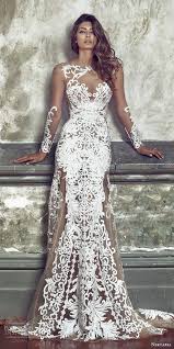 Lace bridal boho wedding gown ivory lace wedding dress v neck wedding dress rustic chic scoop sleeveless white silk organza wedding dress lace appliques high low wedding dress button tiered chapel train with opulent lace trim. Gorgeous Nektaria Wedding Dresses Wedding Inspirasi