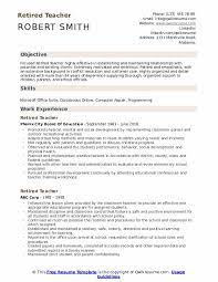 There are several cover letter samples provided for your reference, browse to come across the best match for your profile. Retired Teacher Resume Samples Qwikresume
