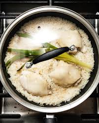 Hainanese Chicken Rice The Best Easy One Pot Chicken And Rice Recipe I Am A Food Blog Recipe Hainanese Chicken Food One Pot Chicken