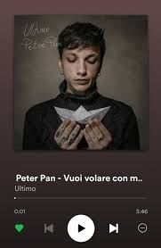 Oggi La Mia Routine Musicale Di Ultimo Inizia Con Questa Stupenda Canzone Peter Pan Canzone Anna Dai Capelli Rossi