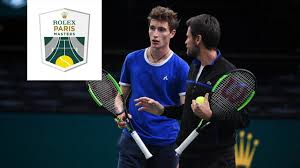 Professional tennis player 🇫 changement d'uniforme pour soutenir ma sister @humbert_metz pour les fêtes !! Ugo Humbert Dispute Son Premier Masters 1000 Rolex Paris Masters 2018 Youtube