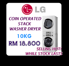 Masukkan pakaian kotor ke dalam mesin.tutup pintu mesin.masukkan detergent dan softener (bahagian atas mesin basuh muatan depan) dan masukkan syilling mengikut harga yang tertera. Mesin Dobi Washer Dryer Iron Dry Cleaner Washville