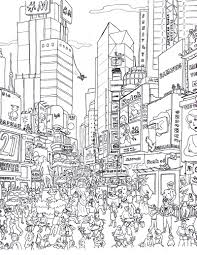 City coloring pages for adults. New York City Coloring Page Free Printable Coloring Pages For Kids