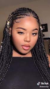 Braided Wigs Lace Frontal Hair Cute Box Braids 1920s Hairstyles For Long Hair Clearance In 2020 Braided Hairstyles African Braids Hairstyles Braids Hairstyles Pictures
