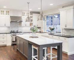 To avoid damaging your cabinets, line the top edge of your cabinets with painter's tape. Differences Between Carrara Calacatta And Statuario Marble