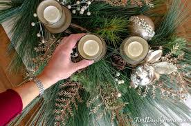 How To Make A Mercury Glass Holiday Centerpiece That Pops