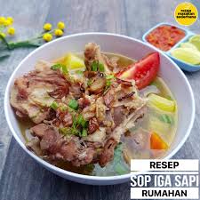 We would like to show you a description here but the site won't allow us. Resep Masakan Sederhana Remana Resep Cara Membuat Sop Iga Sapi Bening Rumahan Yang Enak Gurih Dan Lezat Facebook