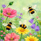 Busy Little Garden Canvas Workshop