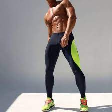 Men S Compression Tight Pants With Low Waist Mens Running Tights Mens Workout Clothes Men Sports Leggings
