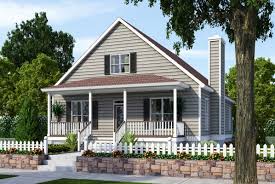 Young families will appreciate the lack of stairs when chasing after kids. One And A Half Story House Plans 84 Lumber