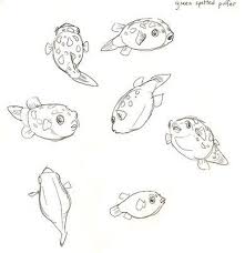 Green Spotted Puffers Sleeve Tattoos Drawing Lessons Art