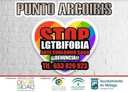 View credits, reviews, tracks and shop for the 1994 vinyl release of stop homophobia on discogs. La Feria De Malaga Contara Con Un Punto Arcoiris Contra La Homofobia Andalucia Informacion Todas Las Noticias De Almeria