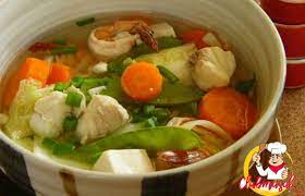 Resep Hidangan Sayuran Sup Jamur Kembang Tahu Makanan Sehat Untuk Diet Club Masak Masakan Indonesia Masakan Resep
