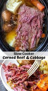 This Crockpot Corned Beef And Cabbage Recipe Is Great Because It Is Easy And Low Effort Ju Corned Beef Recipes Corned Beef Recipes Slow Cooker Cabbage Recipes