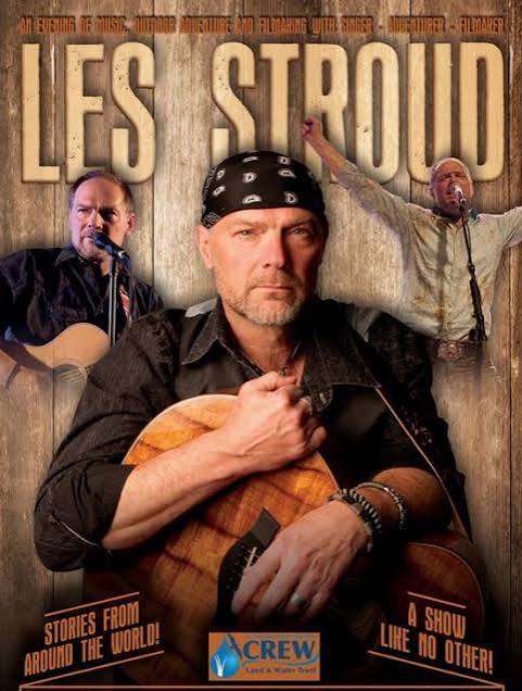 Les Stroud aka Survivorman ROCKS OUT November 4th to Support CREW » CREW  Land & Water Trust
