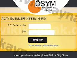 İlgililerin zaman içinde takvim bilgilerini kontrol etmeleri ve ösym'den yapılan duyuruları takip etmeleri tavsiye edilir. Osym Aday Basvuru Merkezi Ve Sinav Merkezi Islemleri Sistemi Osym Aday Islemleri Sistemi Temmuz 2021