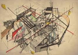 Architectural Review Flying Foundations Claustrophobic Superimposing Architecture Sketch Architecture Drawing Architecture Graphics