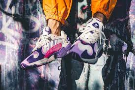 The running sneaker will make it's official debut later this year, but the first photo leaked shows the runner done up in a frieza themed colorway. Dragon Ball Z X Adidas Goku Frieza Sneakers Magazine
