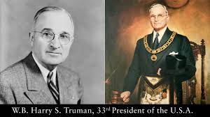 Resultado de imagen para HARRY TRUMAN FREEMASON 33