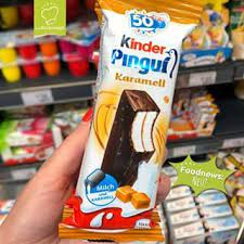 zum kinder jubilaum kommt pingu mit karamell fullung zuruck ins kuhlregal perfekt bei diesen temperaturen die riegel haben wir im edeka entdeckt welche suss