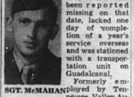 East Tennessee Veterans Memorial Association — McMahan, Ted