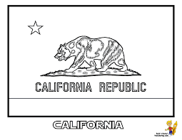 California designated redwood as the official state tree in 1937 (the coast redwood: Patriotic State Flag Coloring Pages Alabama Hawaii Free