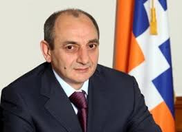 Artsakh President received grandson of famous Armenian general Daniel Bek-Piroumyan 