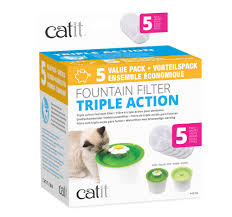 Triple Action Filter 5 Pack Catit In 2020