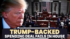 US Govt shutdown looms as President-elect Donald Trump backed GOP spending  bill deal fails in House