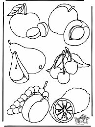 Kleurplaat Coloriage Fruits Colorant Alimentaire Coloriage