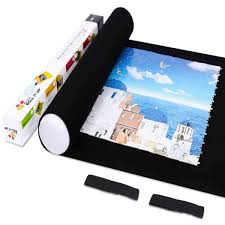 Sold and shipped by we games. Lavievert Jigsaw Puzzle Roll Mat Puzzle Store Mat Felt Mat Jigroll Up To 1 500 Pieces Buy Online In Suriname At Suriname Desertcart Com Productid 77963441