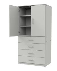 These cabinets are made of wood and they include practical compartments and storage drawers. Tall Wood Storage Cabinets With Doors You Ll Love In 2021 Visualhunt