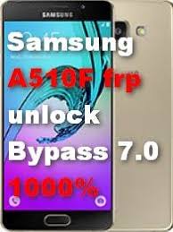 Apps → settings → lock screen and security → other security settings → set up sim card lock . Samsung A510f Frp Google Bypass 7 0 1000 A5 2016