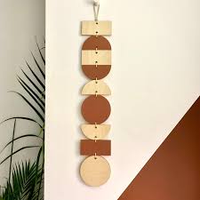 Maybe you would like to learn more about one of these? Blue And White Wall Hanging Colourful Geometric Art Scandi Hygge Boho