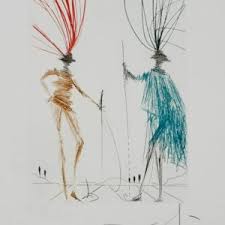 Lincoln in dalivision 26x32 framed art print by salvador dali. Lincoln In Dalivision By Salvador Dali Sold Art Encounter