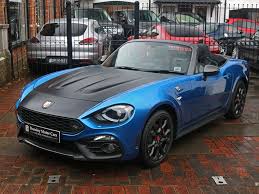 2020 ford mustang shelby gt500 blue 1:18 model car maisto special edition, new. Abarth 124 Spider 1 4 Multiair Surrey Near London Hampshire Sussex Bramley Motor Cars