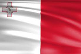 September 1964 gehißt) besteht aus 2 vertikalen, gleich großen streifen. Flagge Von Malta Wagrati