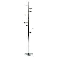 Pilaster Designs Chrome Finish Coat Hat Rack Stand Amazon Ca Home Kitchen Hat Rack Chrome Finish Chrome