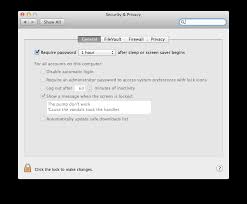 In order to lock your mac, you'll need to first set up a password. How To Delay Locking Of My Mac When I Am Not Using It Ask Different