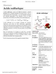 L'addition d'acide sulfurique dans l'eau correspond à l'hydratation des protons cette réaction est très favorable, il y a un trop plein d'énergie quand on la fait, d'où un dégagement de chaleur. Acide Sulfurique Acide Sulfurique Mars