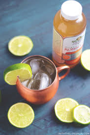 Kombucha Moscow Mule Low Sugar Recipe Low Sugar Alcoholic Drinks Kombucha Liquor Recipes