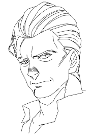 性別 年齢別の顔立ちを徹底理解 顔の描き方講座 描き分け編 いちあっぷ 老人 イラスト オールバック イラスト キャラクターアート